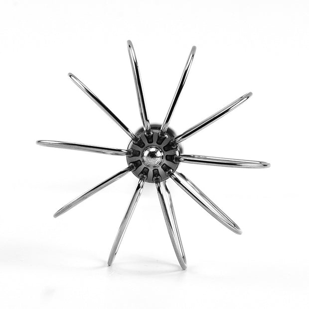 Stainless Steel Semi Automatic Egg Beater Kitchen Tools Hand Held