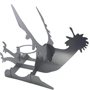 Chicken Stand Beer Funny American Motorcycle BBQ Steel Rack Tools Funny Roast Chicken Rack Grilling Roast Rack