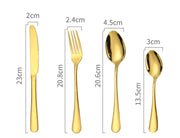 High-end tableware 24 piece set