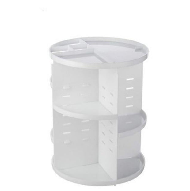 360 degree rotating acrylic cosmetic storage box