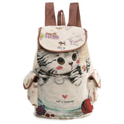LOVELY CAT DRAWSTRING BACKPACK