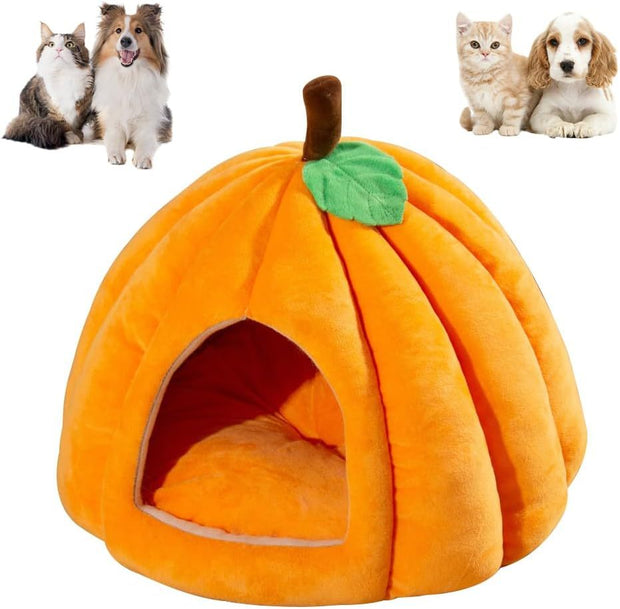 Pumpkin Cat Bed