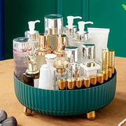 Plastic Cosmetics Rotating Storage Box